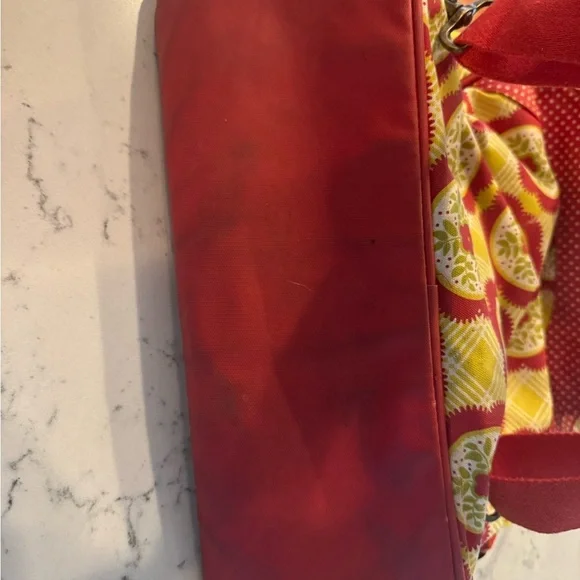 Petunia Pickle Bottom Diaper Bag. Red and Yellow Women's Diaper Bag - Picture 10 of 10